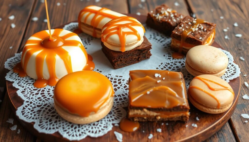 caramel recipes, caramel food