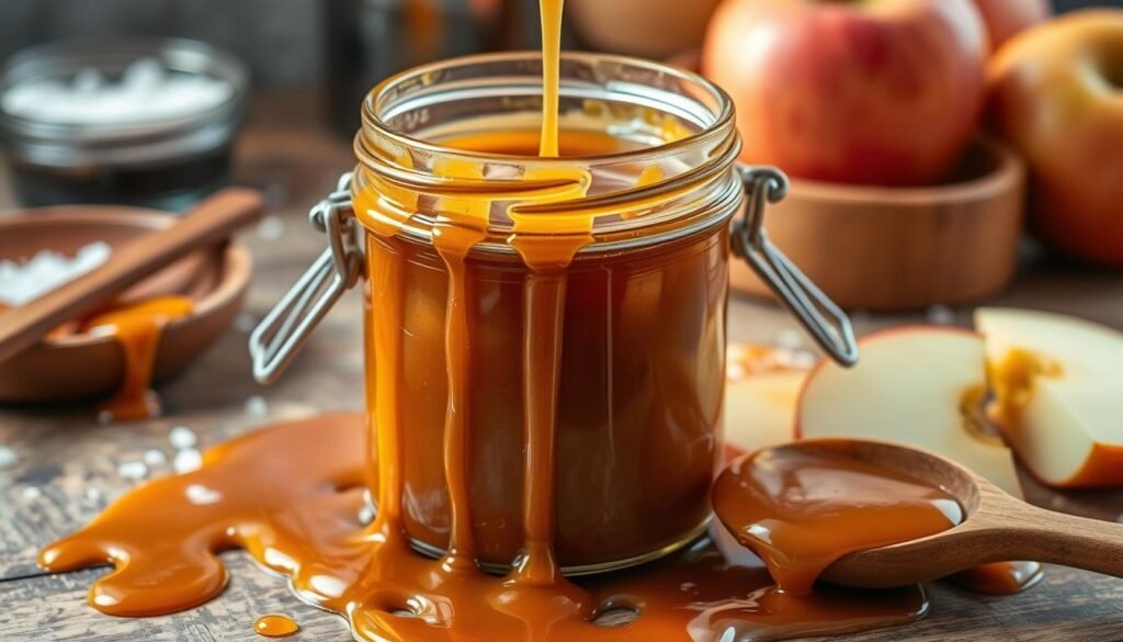 homemade caramel sauce