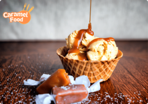 Caramel Cone Ice Cream