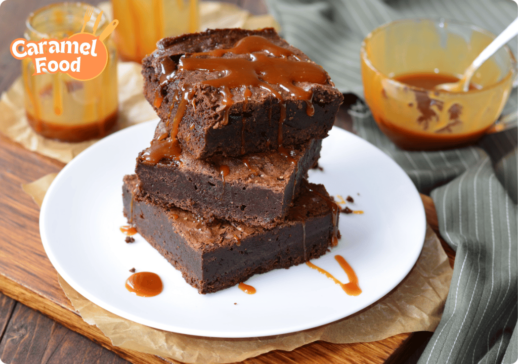 Caramel Swirl Brownies